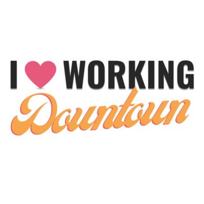 NEW i love working downtown logo 1080 1080 px 900 900 px