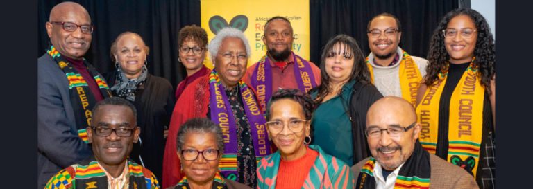 ANS Road to Prosperity Summit, October 2022. Back (L-R): Terry Dixon, Viola Fraser, Rosella Fraser, Iona Duncan-States, Cameron Brown, Jenee Jarvis, Kjeld Conyers-Steede, Shekara Grant. Front (L-R): George Frempong, Dolly Williams, Carolann Wright, Irvine Carvery.